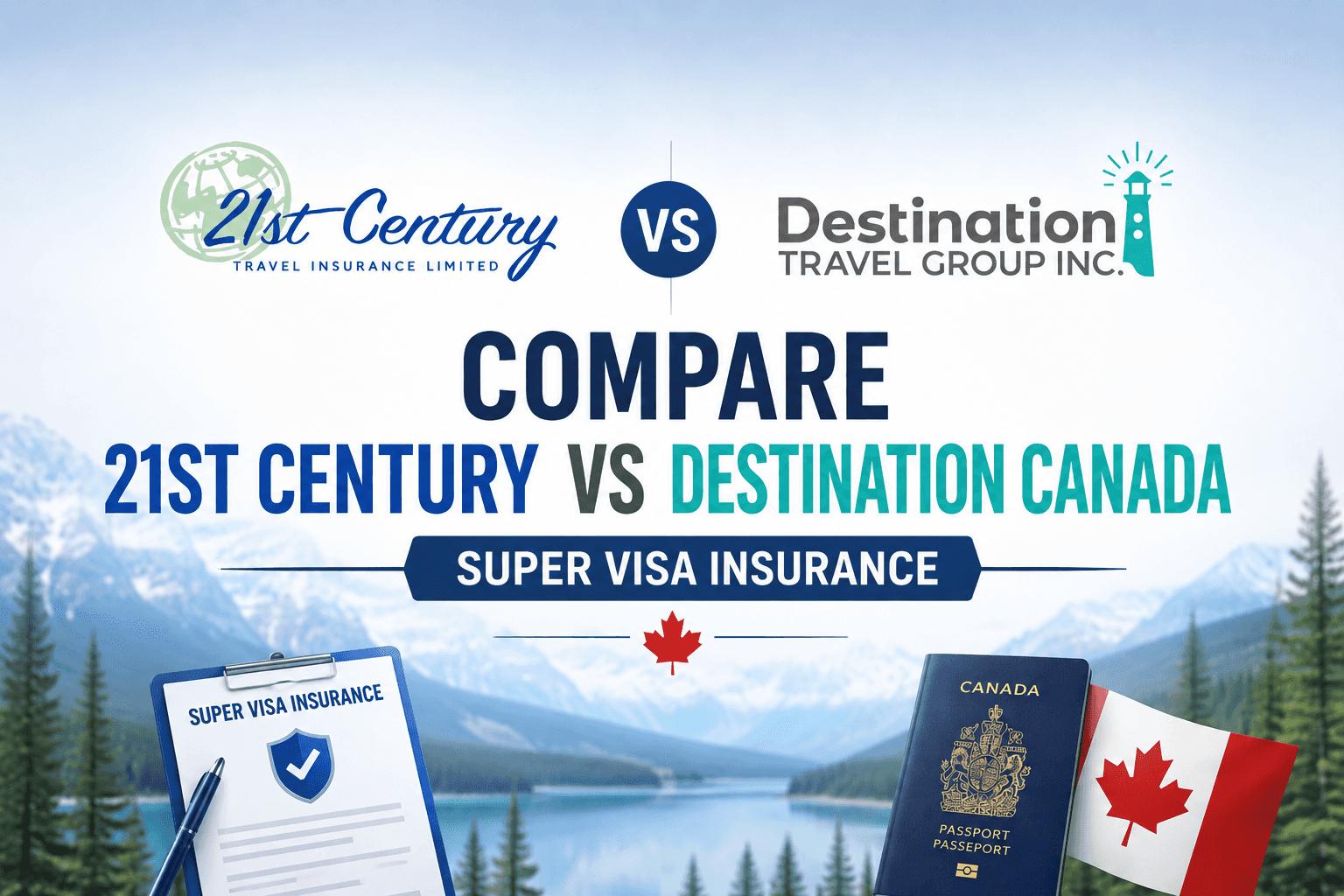 21st Century vs Destination Canada Super Visa: Two Underwriters, Two Philosophies