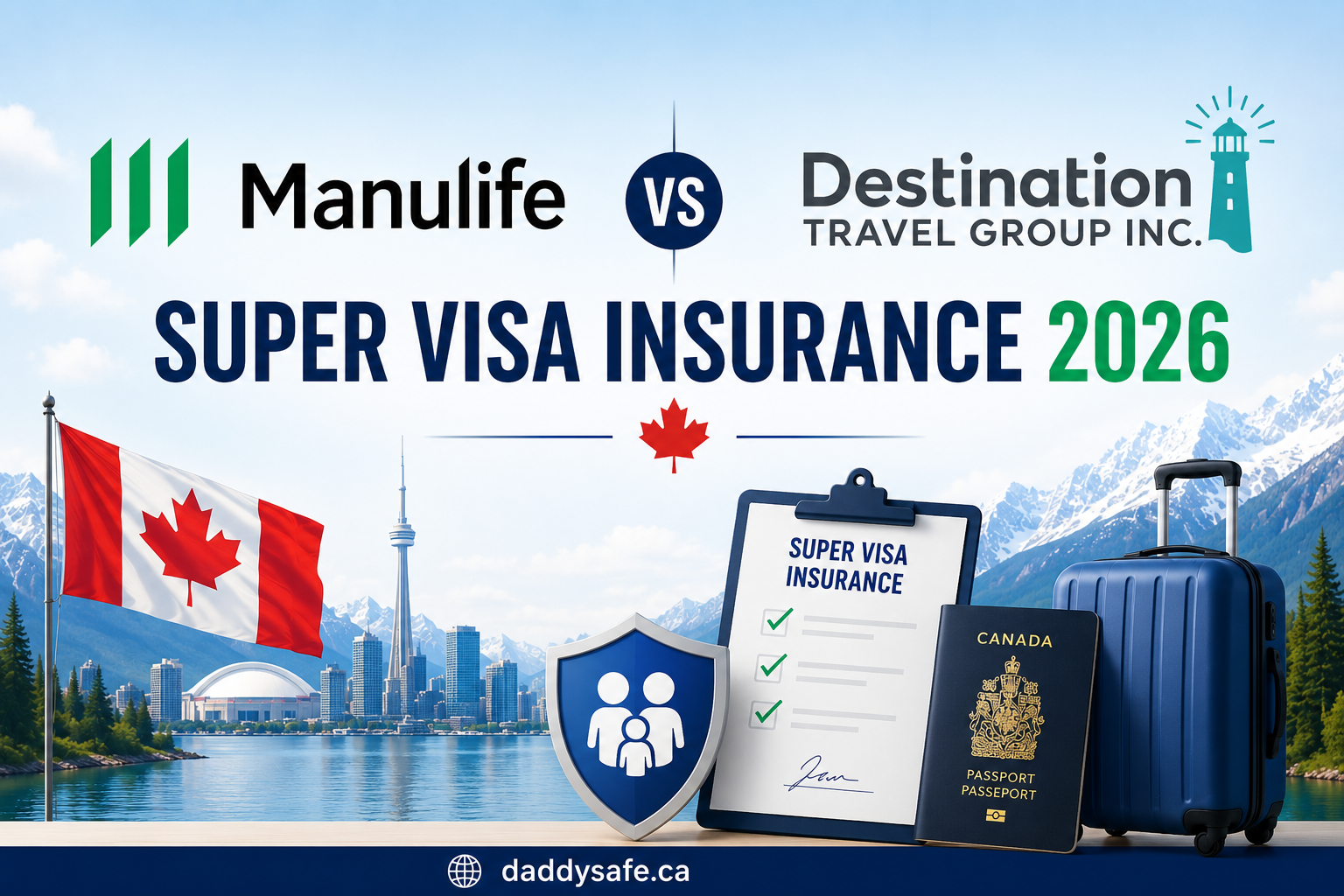 Manulife vs Destination Canada Super Visa Insurance 2026: Which Stability Scale Wins?